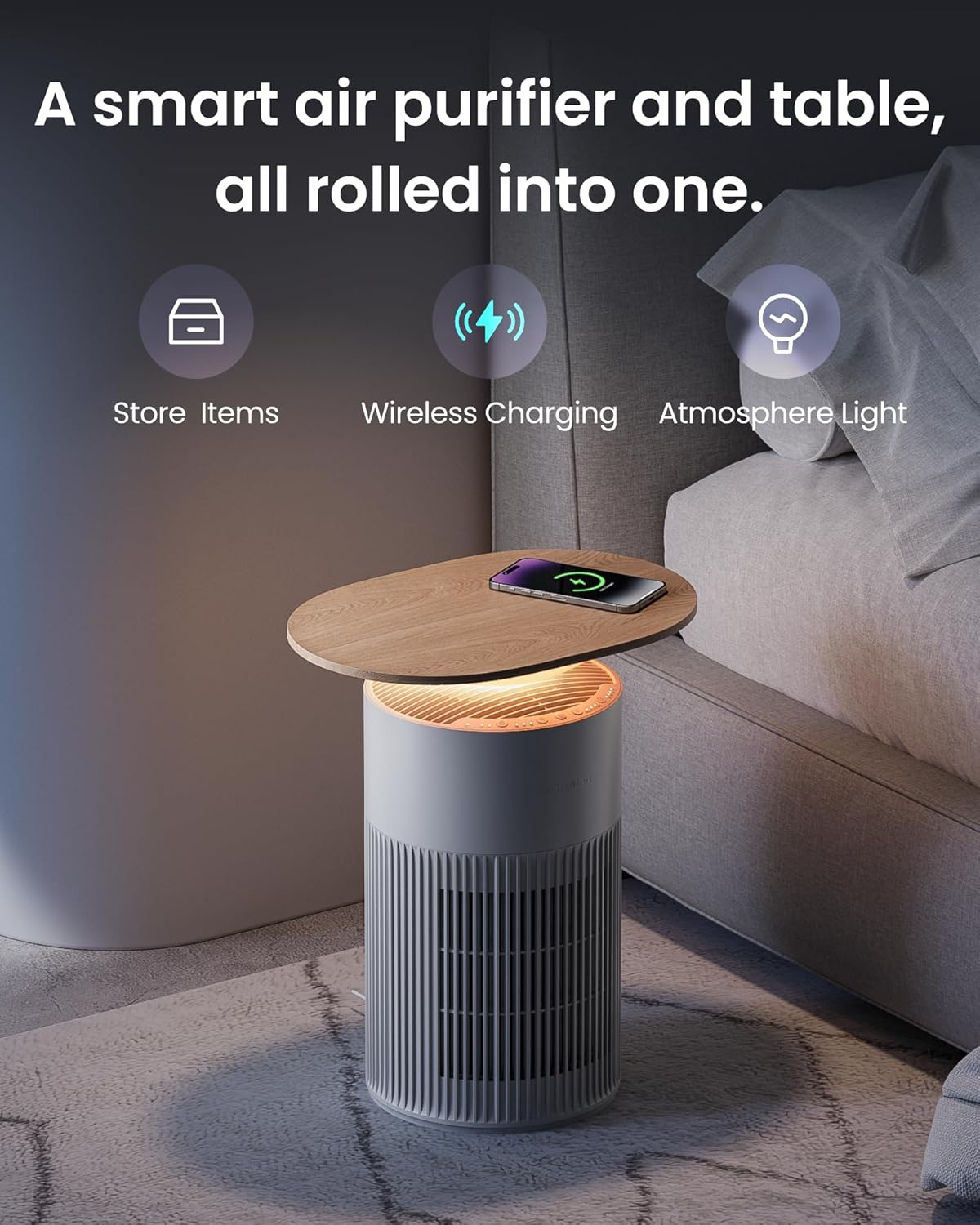 Air Purifier Coffee Table